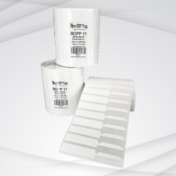 Etiquetas para Joias e Óticas em BOPP - Rolo para Termotransferência