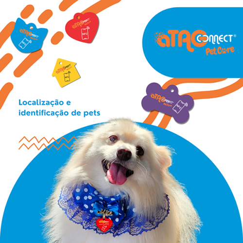 Joias Pet Care com APP+NFC
